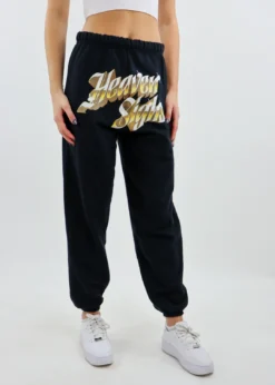Bottoms Boys Lie Heaven Sighs Sweatpants ★ Black & Gold