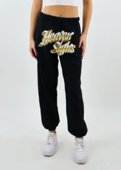 Beginning Boutique 57 Bottoms Boys Lie Heaven Sighs Sweatpants ★ Black & Gold