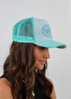 Boys Lie Terry Cloth Trucker Hat ★ Sea Glass Newness