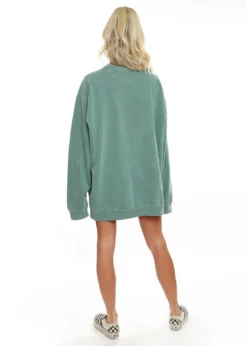 Newness Boys Lie Goodbye Crewneck ★ Green