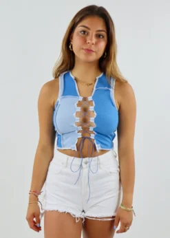 Stevenella Its Britney B*tch Tank ★ Blue