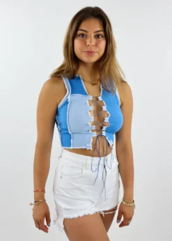 Stevenella Its Britney B*tch Tank ★ Blue