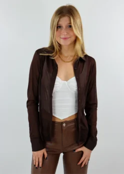 NIA Been Like This Top ★ Brown Tops