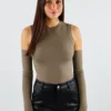 The Kript Mischief Maker Bodysuit ★ Olive 2 The Kript Mischief Maker Bodysuit ★ Olive