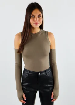 The Kript Mischief Maker Bodysuit ★ Olive