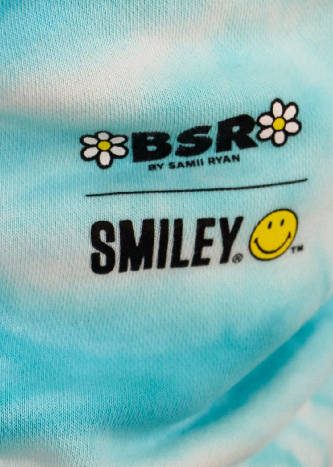 BySamiiRyan By Samii Ryan Smiley Embroidery Joggers ★ Blue Tie Dye Bottoms 6 BySamiiRyan By Samii Ryan Smiley Embroidery Joggers ★ Blue Tie Dye Bottoms