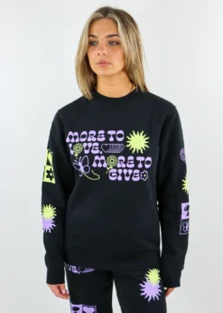 BySamiiRyan Tops By Samii Ryan More To Love Crewneck ★ Black