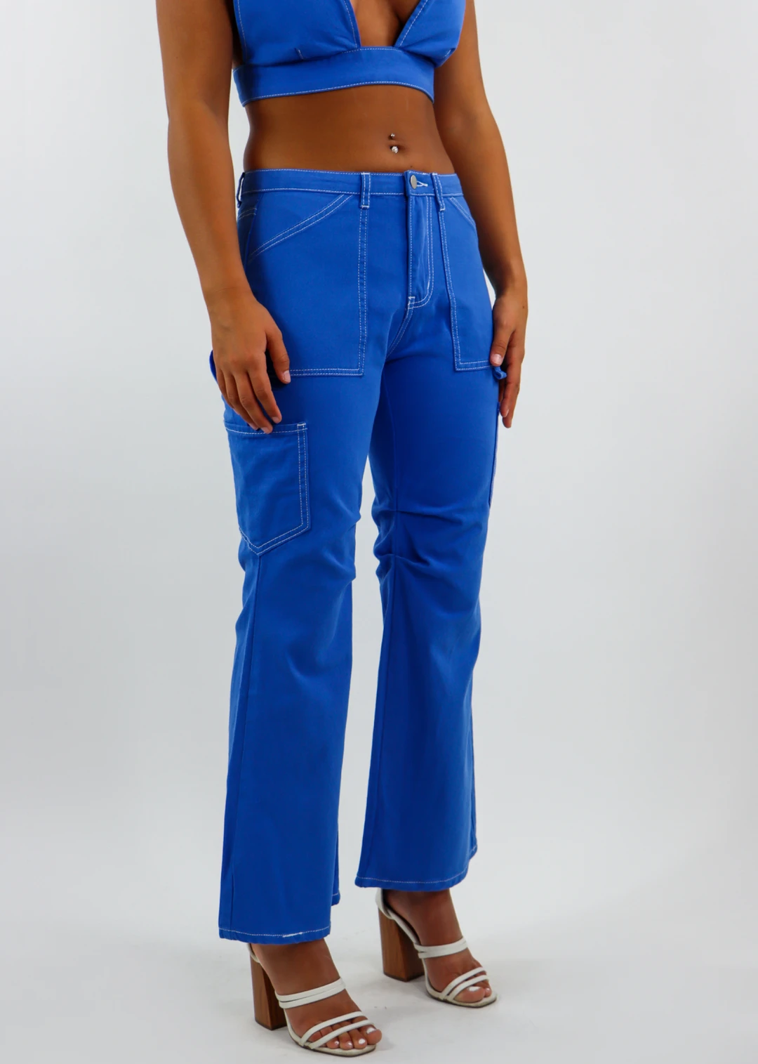 Et Clet Newness Child's Play Cargo Pants ★ Blue 5 Et Clet Newness Child's Play Cargo Pants ★ Blue