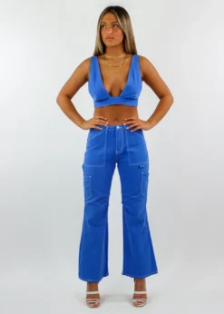 Et Clet Newness Child's Play Cargo Pants ★ Blue 13 Et Clet Newness Child's Play Cargo Pants ★ Blue