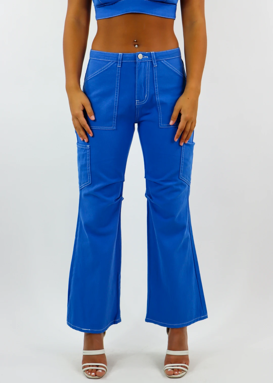 Et Clet Newness Child's Play Cargo Pants ★ Blue 4 Et Clet Newness Child's Play Cargo Pants ★ Blue