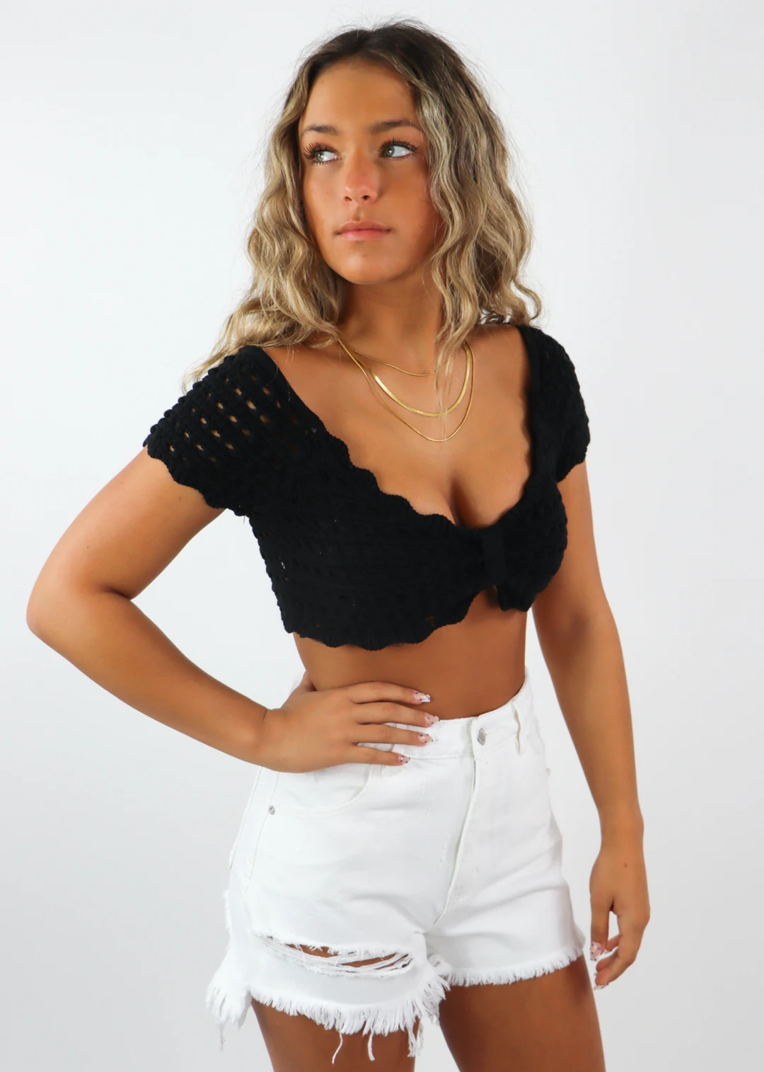 Vintage Havana Newness Love Grows Top ★ Black 4 Vintage Havana Newness Love Grows Top ★ Black