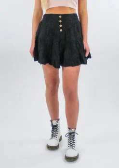 Vintage Havana Bottoms Swing Life Away Skirt ★ Black