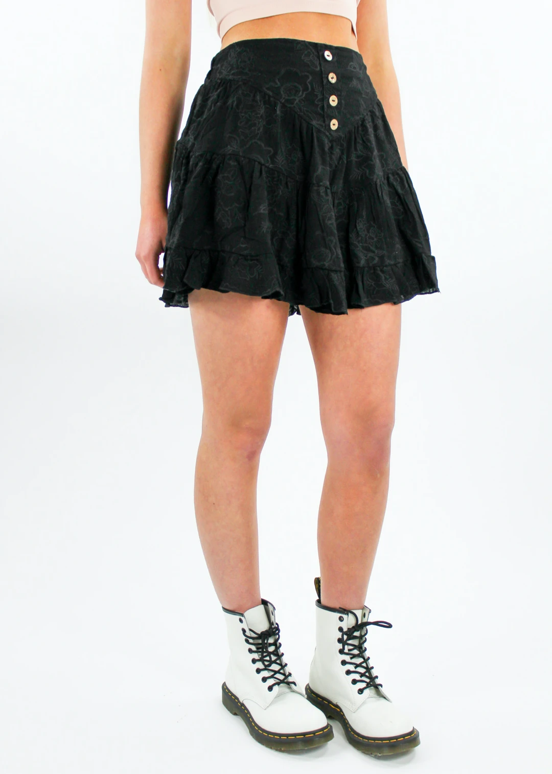 Vintage Havana Bottoms Swing Life Away Skirt ★ Black 4 Vintage Havana Bottoms Swing Life Away Skirt ★ Black