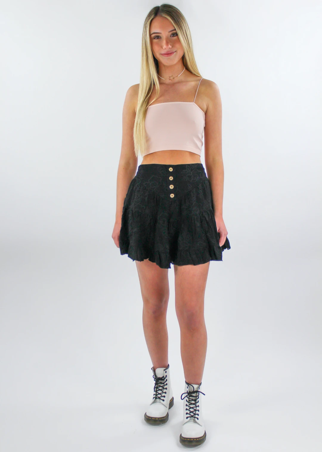 Vintage Havana Bottoms Swing Life Away Skirt ★ Black 7 Vintage Havana Bottoms Swing Life Away Skirt ★ Black