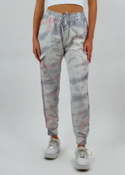 Vintage Havana Burning Heart Joggers ★ Pink & Grey Tie Die 9 Vintage Havana Burning Heart Joggers ★ Pink & Grey Tie Die