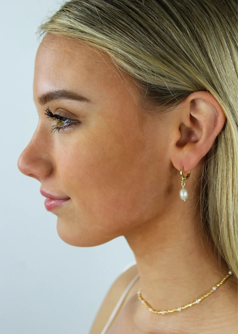 Rock N Rags Shop By Brand Freshwater Pearl Dangle Earrings ★ Gold 4 Rock N Rags Shop By Brand Freshwater Pearl Dangle Earrings ★ Gold