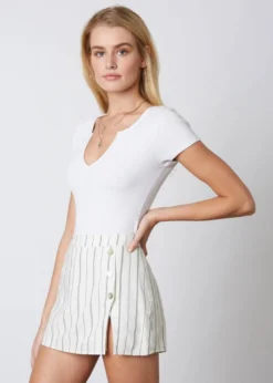 Cotton Candy Bottoms Closer To The Sun Skort ★ White