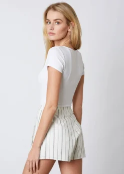 Cotton Candy Bottoms Closer To The Sun Skort ★ White