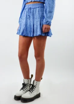 Cotton Candy Love Story Skort ★ Blue