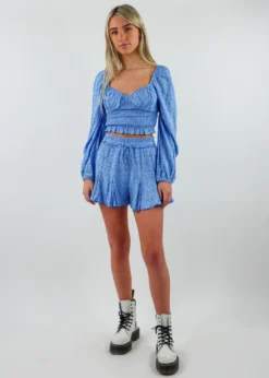 Cotton Candy Love Story Skort ★ Blue 11 Cotton Candy Love Story Skort ★ Blue