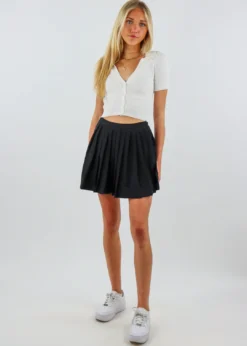 Cotton Candy Causing A Racket Skirt ★ Black Bottoms