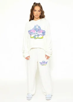 Boys Lie Cream Puff Hoodie ★ Ivory