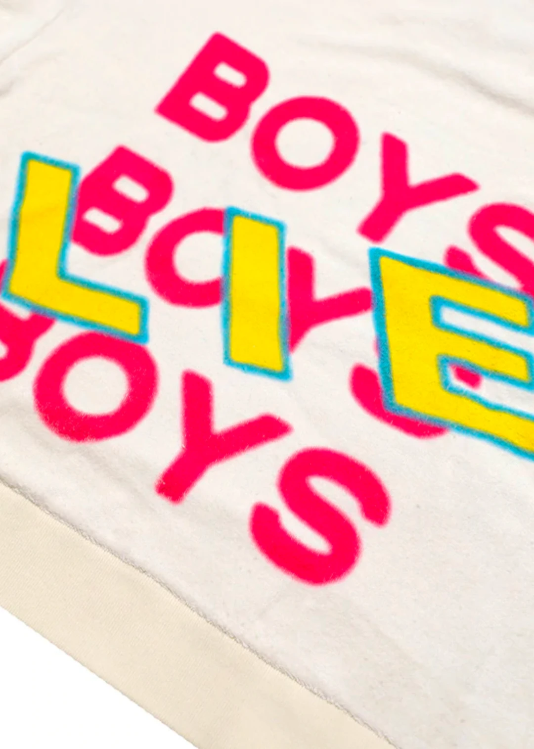 Boys Lie Cream Puff Hoodie ★ Ivory 8 Boys Lie Cream Puff Hoodie ★ Ivory