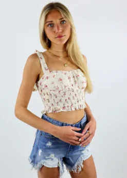 Cotton Candy Life Of Love Top ★ White