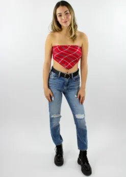 Cotton Candy Old Town Road Top ★ Red & Blue 12 Cotton Candy Old Town Road Top ★ Red & Blue