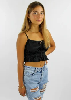 Cotton Candy Sky Tank ★ Black