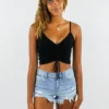 Cotton Candy Easy Lovin Top ★ Black 1 Cotton Candy Easy Lovin Top ★ Black