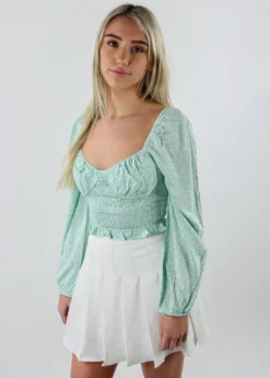 Cotton Candy Sale Love Story Top ★ Mint