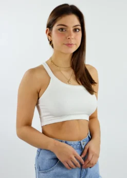 Cotton Candy Timeless Top ★ White Tops