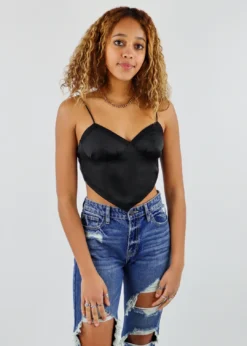 Cotton Candy Moon And Stars Top ★ Black Tops