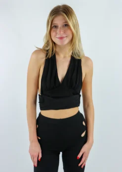 Cotton Candy Champagne Problems Top ★ Black