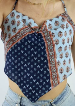 Cotton Candy Tops Already Won Halter Top ★ Blue Tones 10 Cotton Candy Tops Already Won Halter Top ★ Blue Tones