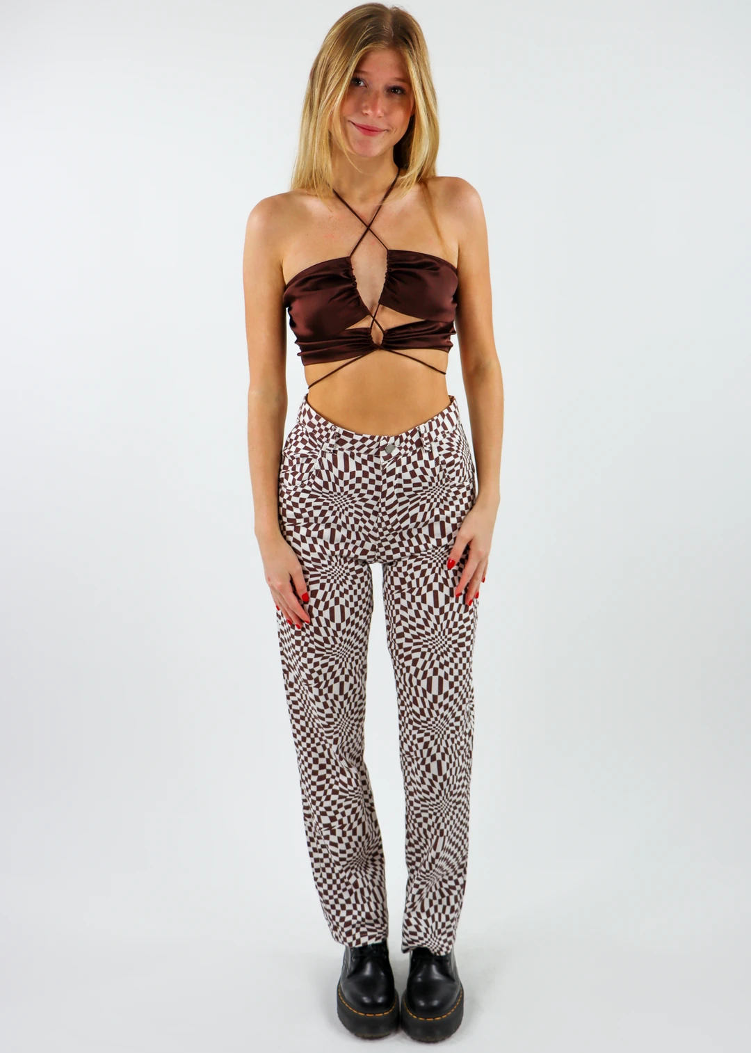 Rock N Rags Chasing Shadows Top ★ Brown 6 Rock N Rags Chasing Shadows Top ★ Brown