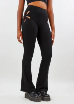The Kript Peek A Boo Pants ★ Black Bottoms 16 The Kript Peek A Boo Pants ★ Black Bottoms