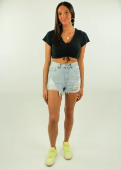 HYFVE Tops Sorry Not Sorry Top ★ Black 9 HYFVE Tops Sorry Not Sorry Top ★ Black