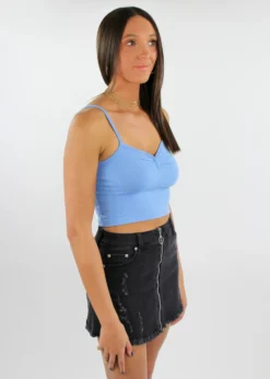 HYFVE Tops Shake It Off Tank ★ Sky Blue