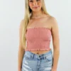 HYFVE Blinding Lights Tube Top ★ Rose