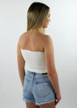 HYFVE Tops Blinding Lights Tube Top ★ White