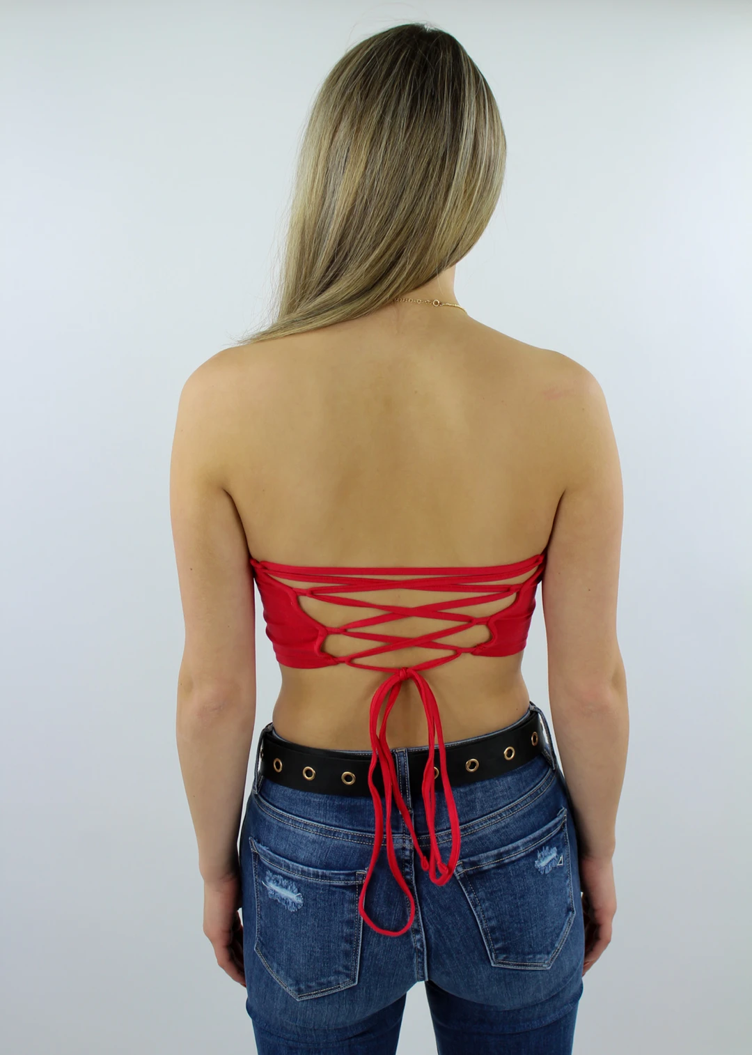 HYFVE Catch Me If You Can Tube Top ★ Red Tops 4 HYFVE Catch Me If You Can Tube Top ★ Red Tops