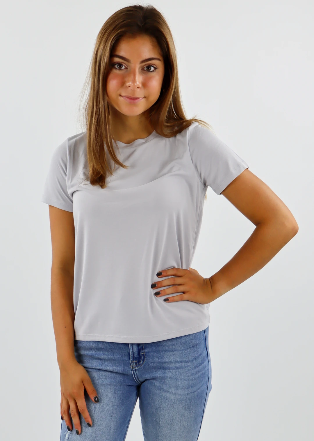 HYFVE I Got U Tee ★ Cloud Grey 3 HYFVE I Got U Tee ★ Cloud Grey