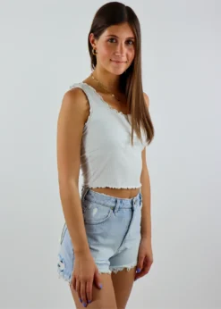 HYFVE Good 4 U Top ★ Heather Grey