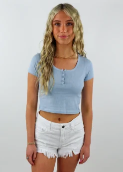 HYFVE Tops Soul Mate Top ★ Baby Blue