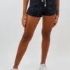 HYFVE Electricity Shorts ★ Black Acid Wash Bottoms