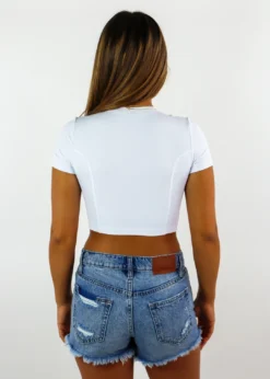 Mono B Newness Let’s Go Top ★ White