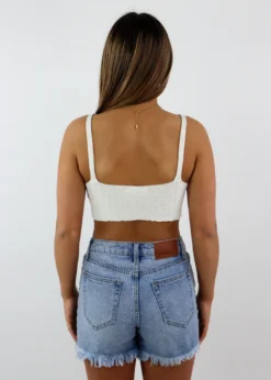 Rock N Rags Memories Crochet Tank ★ White Newness