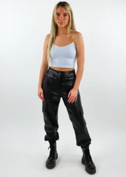 NIKIBIKI Dreamer Waffle Tank ★ Heather Blue 9 NIKIBIKI Dreamer Waffle Tank ★ Heather Blue